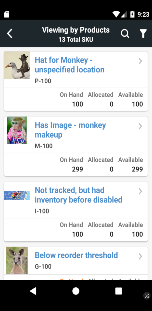 ShipStation Android app screenshot